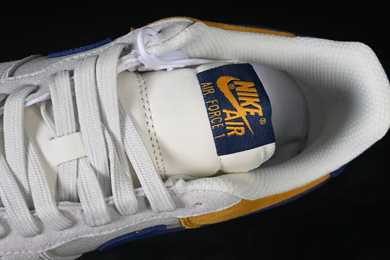 All categories Nk Air Force 1 Air Force series Nk Air Force 1 Low Air Force low-top Nike Air Force 1'07 Low White, gray, brown and blue stitching Air Force 1 low-top casual sneakers HF2794-100
